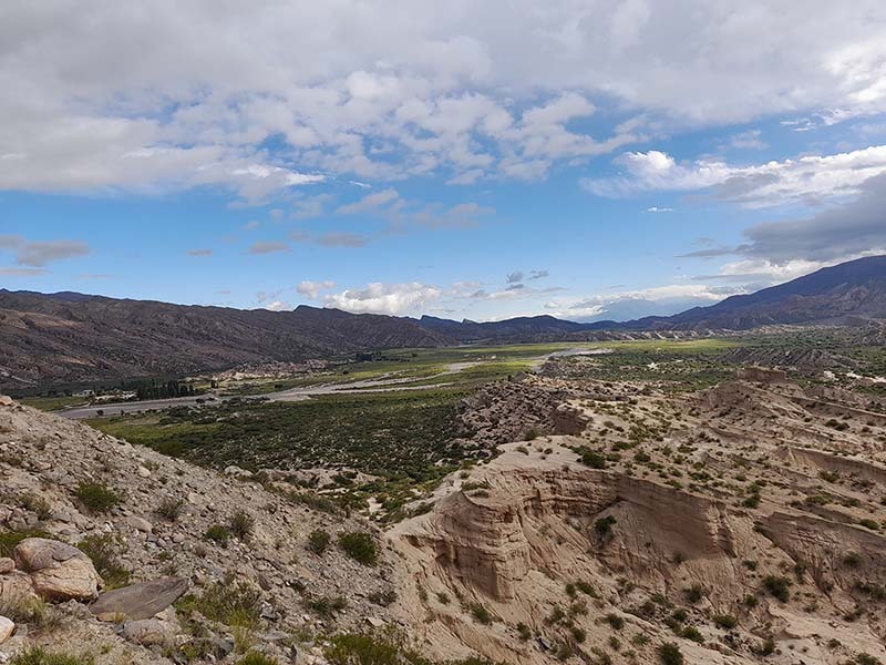 Aerial View of El Bolson Valley