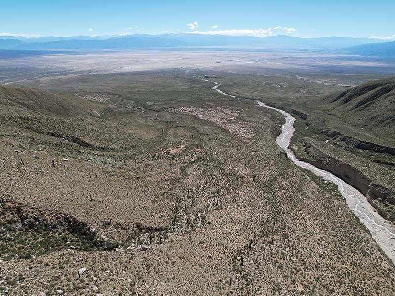Aerial view of Ingenio del Arenal